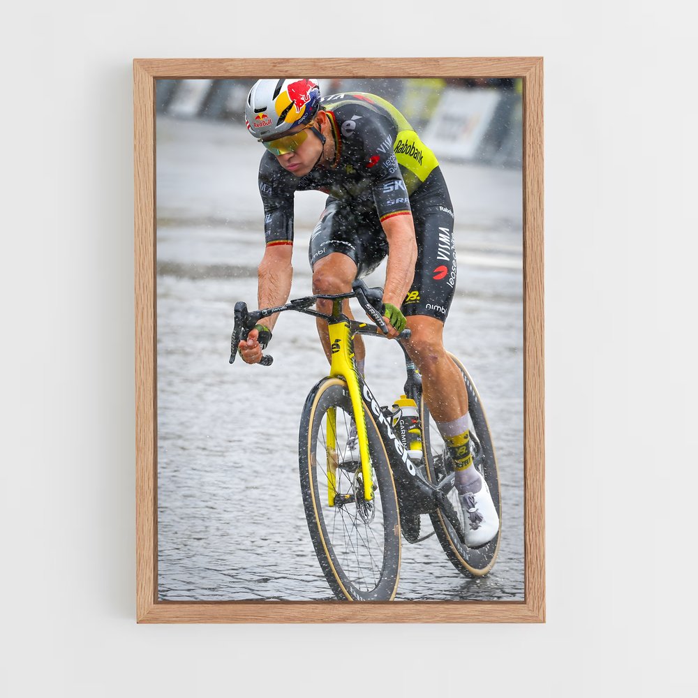 Poster Splash de Vitesse – affiche Cyclisme (vue 4)